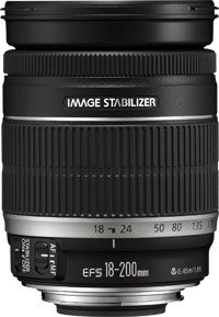 image objectif Canon 18-200 EF-S 18-200mm f/3.5-5.6 IS pour Canon