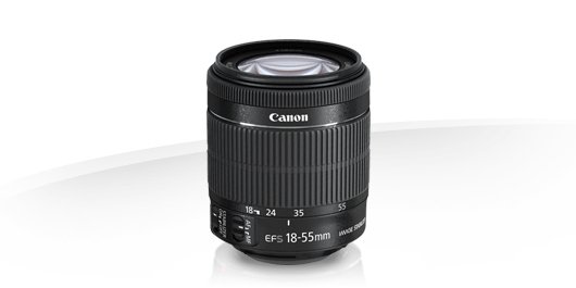 image objectif Canon 18-55 EF-S 18-55mm f/3.5-5.6 IS STM pour Canon