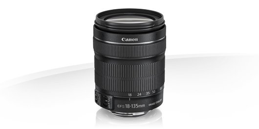 image objectif Canon 18-135 EF-S 18-135mm f/3.5-5.6 IS STM