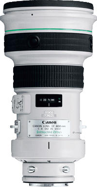 image objectif Canon 400 EF 400mm f/4 DO IS USM