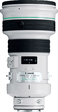 image objectif Canon 400 EF 400mm f/4 DO IS USM pour canon