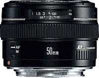 image objectif Canon 50 EF 50mm f/1.4 USM pour canon