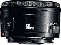 image objectif Canon 50 EF 50mm f/1.8 II