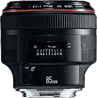 image objectif Canon 85 EF 85mm f1.2L II USM pour Canon