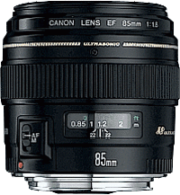 image objectif Canon 85 EF 85mm f/1.8 USM pour canon