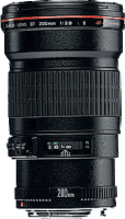 image objectif Canon 200 EF 200mm f/2.8L II USM pour canon