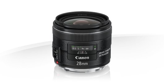 image objectif Canon 28 EF 28mm f/2.8 IS USM pour panasonic