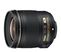 image objectif Nikon 28 AF-S NIKKOR 28 mm f/1.8G