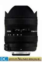 image objectif Sigma 8-16 8-16mm F4.5-5.6 DC HSM pour Canon