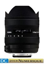 image objectif Sigma 8-16 8-16mm F4.5-5.6 DC HSM pour Canon