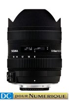 image objectif Sigma 8-16 8-16mm F4.5-5.6 DC HSM pour canon