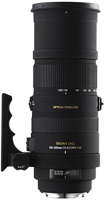 image objectif Sigma 150-500 150-500mm F5-6.3 APO DG OS HSM