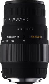 image objectif Sigma 70-300 70-300mm F4-5.6 DG Macro