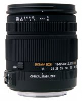 image objectif Sigma 18-125 18-125mm F3.8-5.6 DC OS HSM pour Konica
