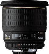 image objectif Sigma 28 28mm F1.8 DG Aspherique EX
