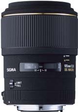 image objectif Sigma 105 105mm F2.8 DG Macro EX pour Nikon