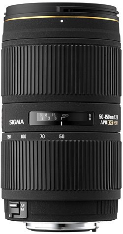 image objectif Sigma 50-150 50-150mm F2.8 II APO DC EX HSM