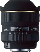 image objectif Sigma 12-24 12-24mm F4.5-5.6 DG EX pour Sony