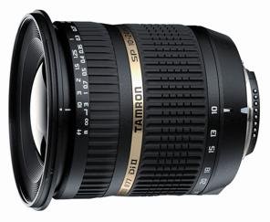 image objectif Tamron 10-24 SP AF 10-24mm F/3.5-4.5 Di II LD Aspherical (IF) pour Canon