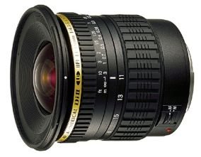 image objectif Tamron 11-18 SP AF 11-18mm F/4.5-5.6 Di II LD Aspherique IF pour Canon