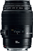 image objectif Canon 100 EF 100mm f/2.8 Macro USM pour canon