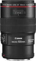 image objectif Canon 100 EF 100mm f/2.8L Macro IS USM