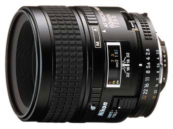 image objectif Nikon 60 AF Micro-Nikkor 60mm f/2.8D pour Nikon