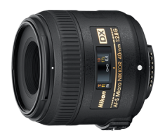 image objectif Nikon 40 AF-S DX Micro NIKKOR 40 mm f/2.8G pour Nikon
