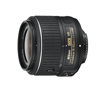 image objectif Nikon 18-55 AF-S DX NIKKOR 18-55mm f/3.5-5.6G VR II pour Olympus