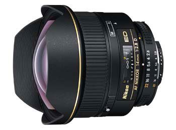 image objectif Nikon 14 AF Nikkor 14mm f/2.8D ED pour nikon