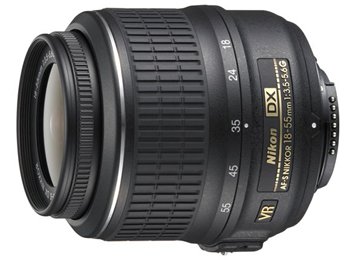 image objectif Nikon 18-55 AF-S DX NIKKOR 18-55mm f/3.5-5.6G VR