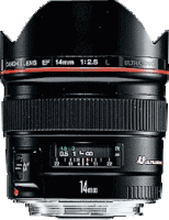 image objectif Canon 14 EF 14mm f/2.8L USM pour Canon