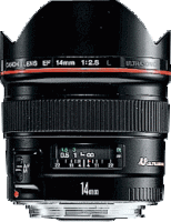 image objectif Canon 14 EF 14mm f/2.8L USM pour canon
