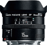image objectif Canon 15 EF 15mm f/2.8 Fisheye pour canon