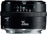 image objectif Canon 35 EF 35mm f/2 pour Canon