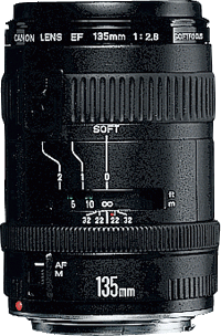 image objectif Canon 135 EF 135mm f/2.8 (with Softfocus) pour Canon