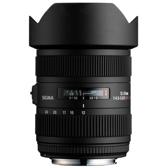 image objectif Sigma 12-24 12-24mm F4.5-5.6 II DG HSM