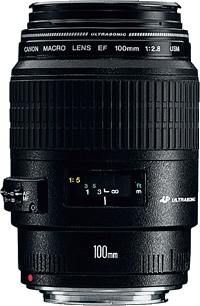 image objectif Canon 100 EF 100mm f/2.8 Macro USM pour Canon