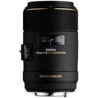 image objectif Sigma 105 MACRO 105mm F2.8 EX DG OS HSM pour minolta