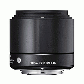 image objectif Sigma 60 ART | 60mm F2.8 DN pour minolta
