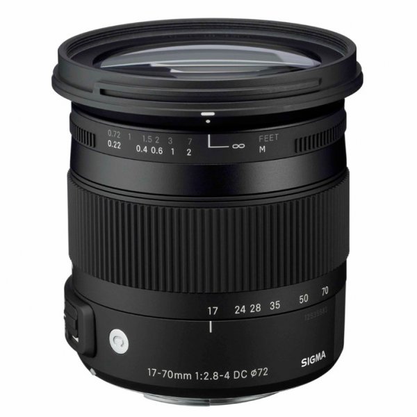 image objectif Sigma 17-70 CONTEMPORARY | 17-70mm f2.8-4 DC MACRO OS HSM pour Sony