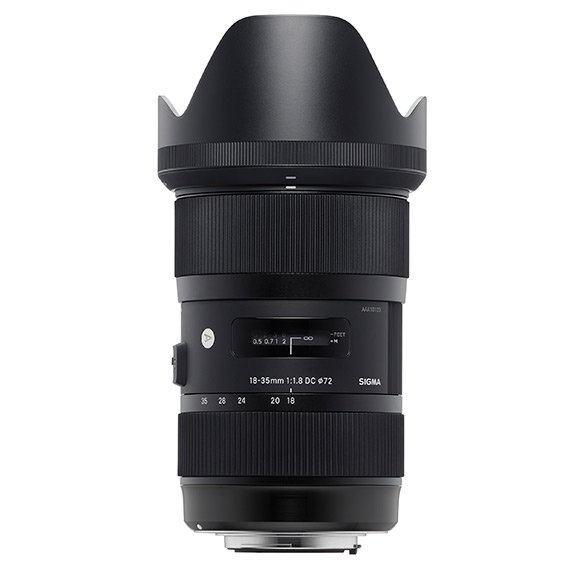 image objectif Sigma 18-35 ART | 18-35mm F1.8 DC HSM pour Canon