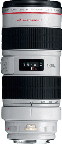 image objectif Canon 70-200 EF 70-200mm f/2.8L IS USM pour Canon