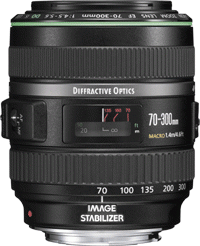 image objectif Canon 70-300 EF 70-300mm f/4.5-5.6 DO IS USM