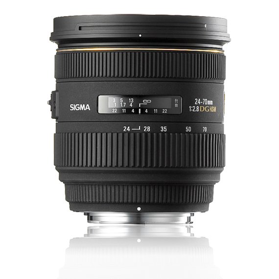 image objectif Sigma 24-70 24-70mm F2.8 IF EX DG HSM pour Nikon