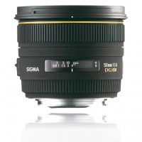 image objectif Sigma 50 50mm F1.4 EX DG HSM pour minolta