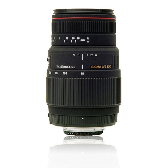 image objectif Sigma 70-300 APO 70-300mm F4-5.6 DG MACRO pour Nikon