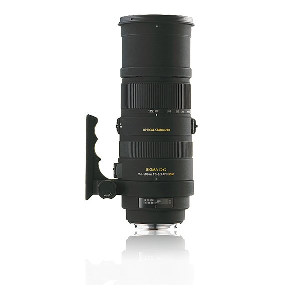 image objectif Sigma 150-500 APO 150-500mm F5-6.3 DG OS HSM pour Sony