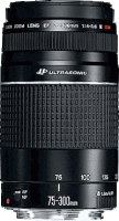 image objectif Canon 75-300 EF 75-300mm f/4-5.6 III USM