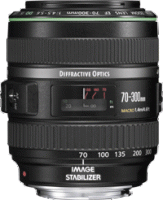 image objectif Canon 70-300 EF 70-300mm f/4.5-5.6 DO IS USM